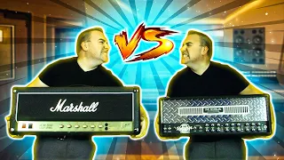 Marshall JCM 800 2203x VS Mesa Dual Rectifier 3ch 100w High Gain Shootout