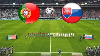 PORTUGAL vs SLOVAKIA / UEFA EURO 2024 QUALIFIERS MATCH