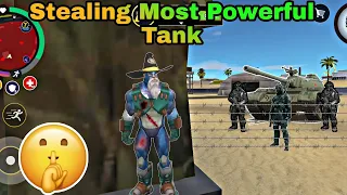 STEALING MOST POWERFUL TANK FROM MILITARY BASE ☠️💥 || Full Gameplay In Hindi 🙂||