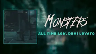 All Time Low, Demi Lovato - Monsters (ft Blackbear) / Lyrics