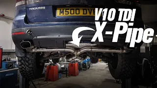 Straight Pipe vs X Pipe. Which is best? V10 TDI Touareg