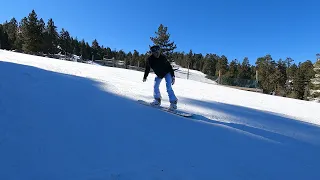 Big Bear Snow Summit - Second Time Snowboarding