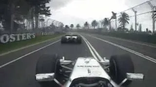 2006 Australian GP- Kimi Raikkonen, Montoya vs Button