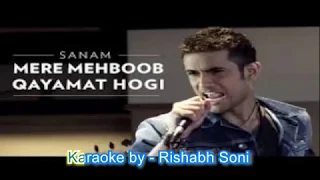 Mere Mehboob Karaoke | Sanam | (With Lyrics)