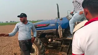 farmtrac 6065 🤔🤔 कंपनी वाले आए छोटी छोटी कमियां दूर करने फिर लगी गांव वालो के साथ बहस