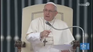 Catechesi di Papa Francesco nell’Udienza Generale del 6 giugno 2018