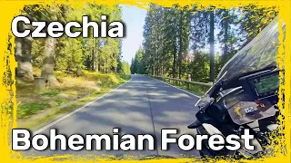 Best motorcycle roads in Czechia - №190 - №167 - motorcycle touring in Europe