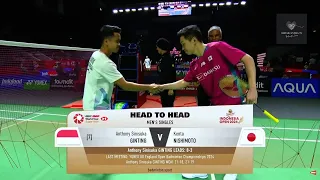 Highlights | Indonesia Open 2024: Anthony Sinisuka Ginting (INA) [7] vs. Kenta Nishimoto (JPN) | R32
