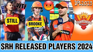 IPL 2024: SRH released players before ipl 2024 auction | srh