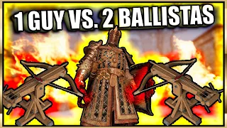 1 Guy VS. 2 Ballistas - What an Awesome Moment | #ForHonor