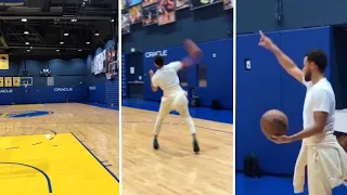 STEPH CURRY WITH 5 STRAIGHT FULL COURT SHOTS 🤯🐐 (Fake or real?)