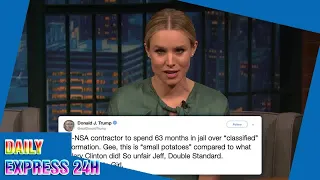 Kristen Bell Reads Trump's Tweets in Her Gossip Girl Voice