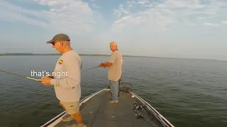 Video 2 Albert Collins & Glen Freeman Structure Fishing on Sam Rayburn