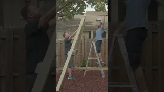 DIY A-Frame Swing Set