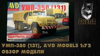 Обзор модели УМП-350 (131), AVD Models 1/72