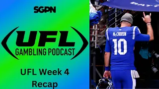 UFL Week 4 Recap + Power Rankings