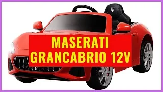 Maserati Grancabrio 12V Electric Kids Ride On Cars, Electric Cars For Kids