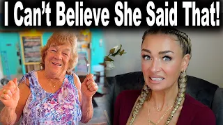 81 Year Old Lady Spills the Tea! | Taking My Grandma to Lunch 😆