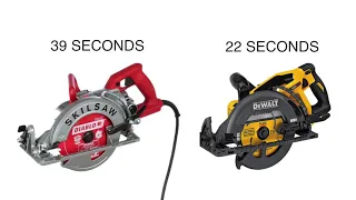 Dewalt Flexvolt V.S. Skill Mag77 [S H O C K I N G]