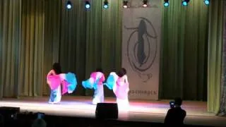 fan-veil танец с веерами-вейлами трио ХЕЛЬВА