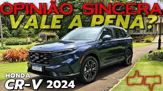 Novo HONDA CR-V 2024 - SUV híbrido japonês melhor que BMW e Mercedes? Consumo, preço, VALE a PENA?