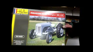 1940's Massey Ferguson  TE 20 tractor scale model