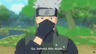 Kakashi finally reveals his face to Team 7