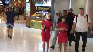 US Rapper Tyga departs Sydney Airport