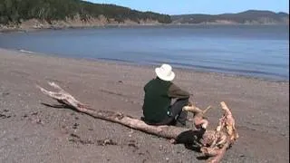 Bay of Fundy tide, time-lapse, Herring Cove