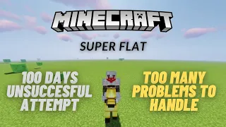 Our unsuccessful attempt at 100 days in Minecraft Superflat || Minecraft || Tamil LAN Gaming