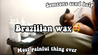 COME WITH ME TO GET MY BRAZILIAN WAX | MOST PAINFUL THING EVER!