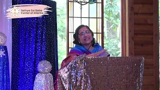 Geetha Mohan Ram Talk at Atlanta Sai Center