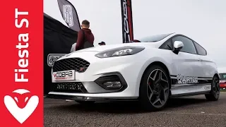 Cobra Sport Mk8 Ford Fiesta ST Exhaust Sound Example (Valved 3" GPF-Back) - TRAX 2018