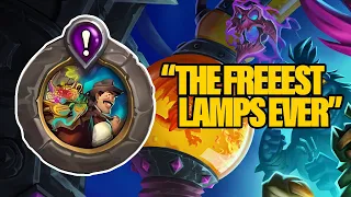 Finishing Pilfered Lamps By Turn 8 Makes The Game So Easy | Dogdog Hearthstone Battlegrounds