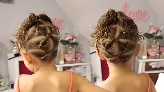 Criss Cross Ponytails | Hairstyles for Little Girls