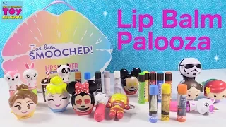 Disney Emoji Tsum Tsum Star Wars Candy Lip Gloss Palooza Opening | PSToyReviews