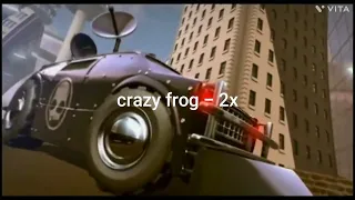 crazy frog - speed 2x