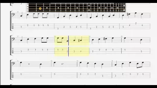 Beatles The   Long Tall Sally BASS GUITAR TABLATURE