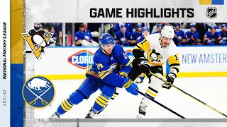 Penguins @ Sabres 3/23 | NHL Highlights 2022