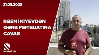 Rəsmi Kiyevdən Qərb mətbuatına cavab - V.Zelenski: Ukrayna ordusunun əks-hücumlarında uğurlar var