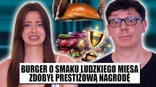 Burger o smaku ludzkiego mięsa zdobył prestiżową nagrodę - P🍍 Podcast