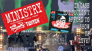 MINISTRY Full Set {multi-Camera Fan recording} LIVE @ Cruel World Fest: WITH SYMPATHY & TWITCH songs