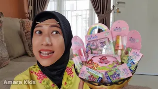 Pesta Kostum Ulang Tahun Putri Aqilla Pakai Make Up Amara Kids - Drama Parodi Aqillas Diary