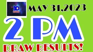 May 31, 2023 PCSO SWERTRES 3D LOTTO RESULTS TODAY 2 PM DRAW!