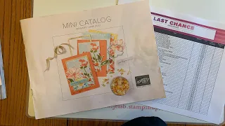 Stampin’ Up! Last Chance & Carry Over Items from the January - June 2021 Mini Catalog