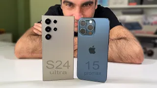 Samsung Galaxy S24 Ultra vs iPhone 15 Pro Max | ¿CUÁL ES MEJOR?