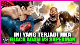 BLACK ADAM VS SUPERMAN SIAPA YANG PANTAS MENJADI JUARA  #darkborneo