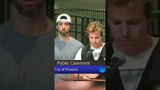 Chad and JT at Phoenix City Council. Did they go to ASU? #shorts #funny