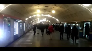 РУСИЧ И МОСКВА 2019, станция метро библиотека имени Ленина Сокольническая линия московского метро