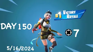 Day 150 of Playing Fortnite for a Year Straight (150/365) Zero Build